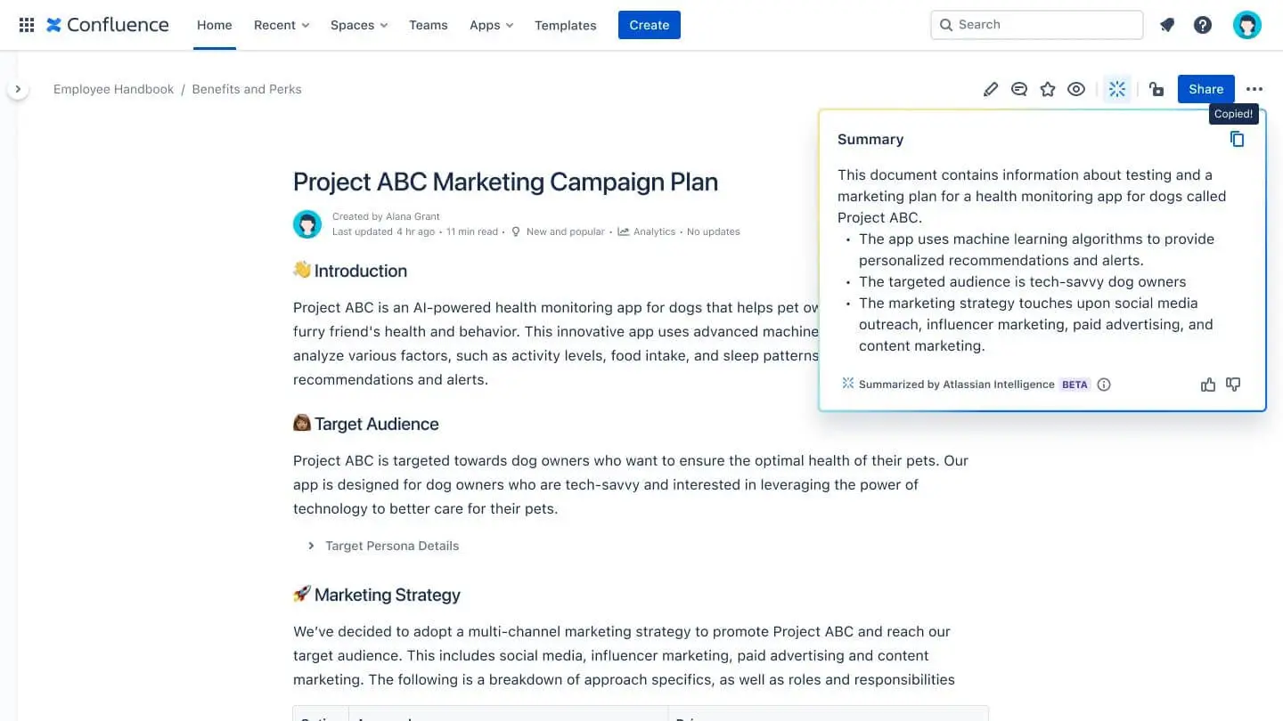 best chatgpt app: confluence ai