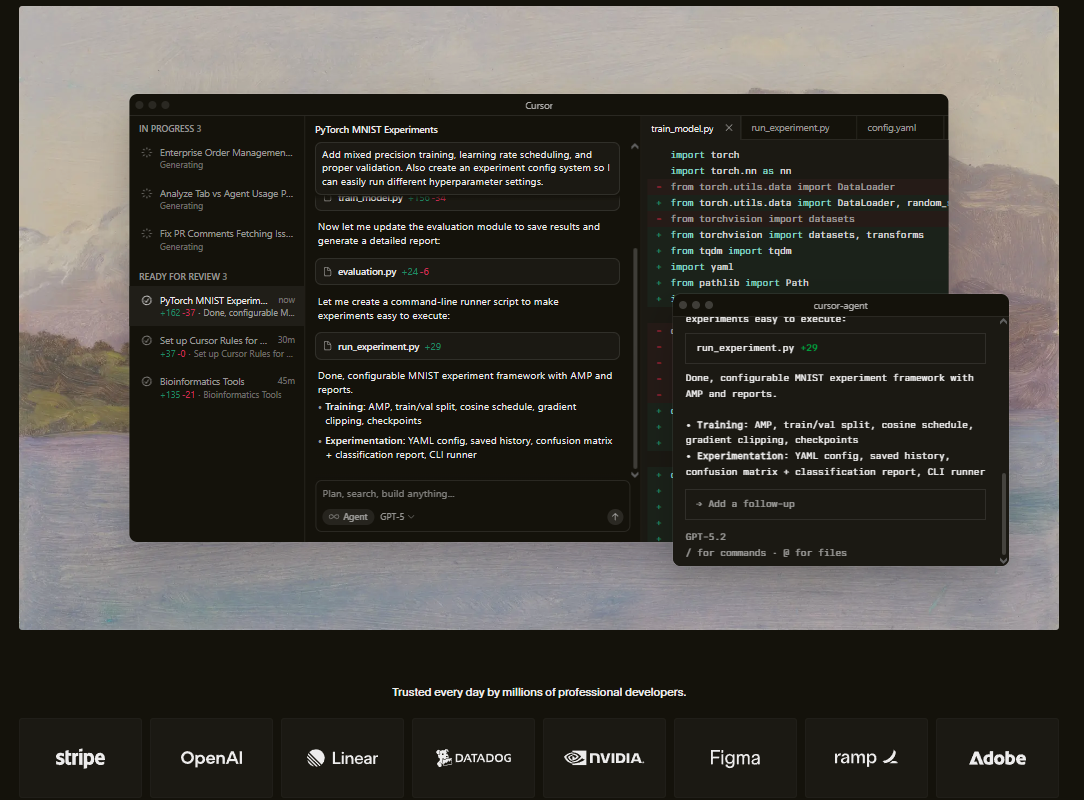 cursor-ai-homepage