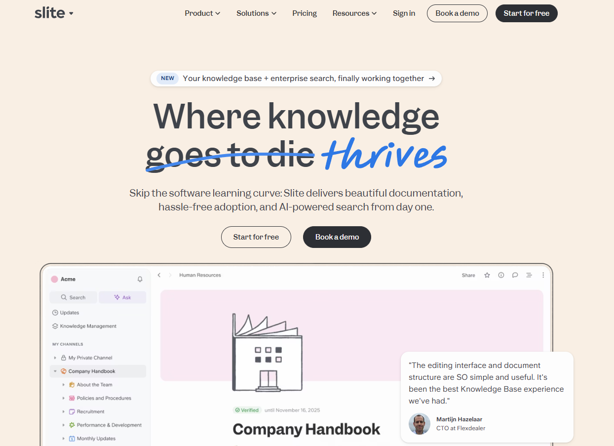 slite-ai-knowledge-base