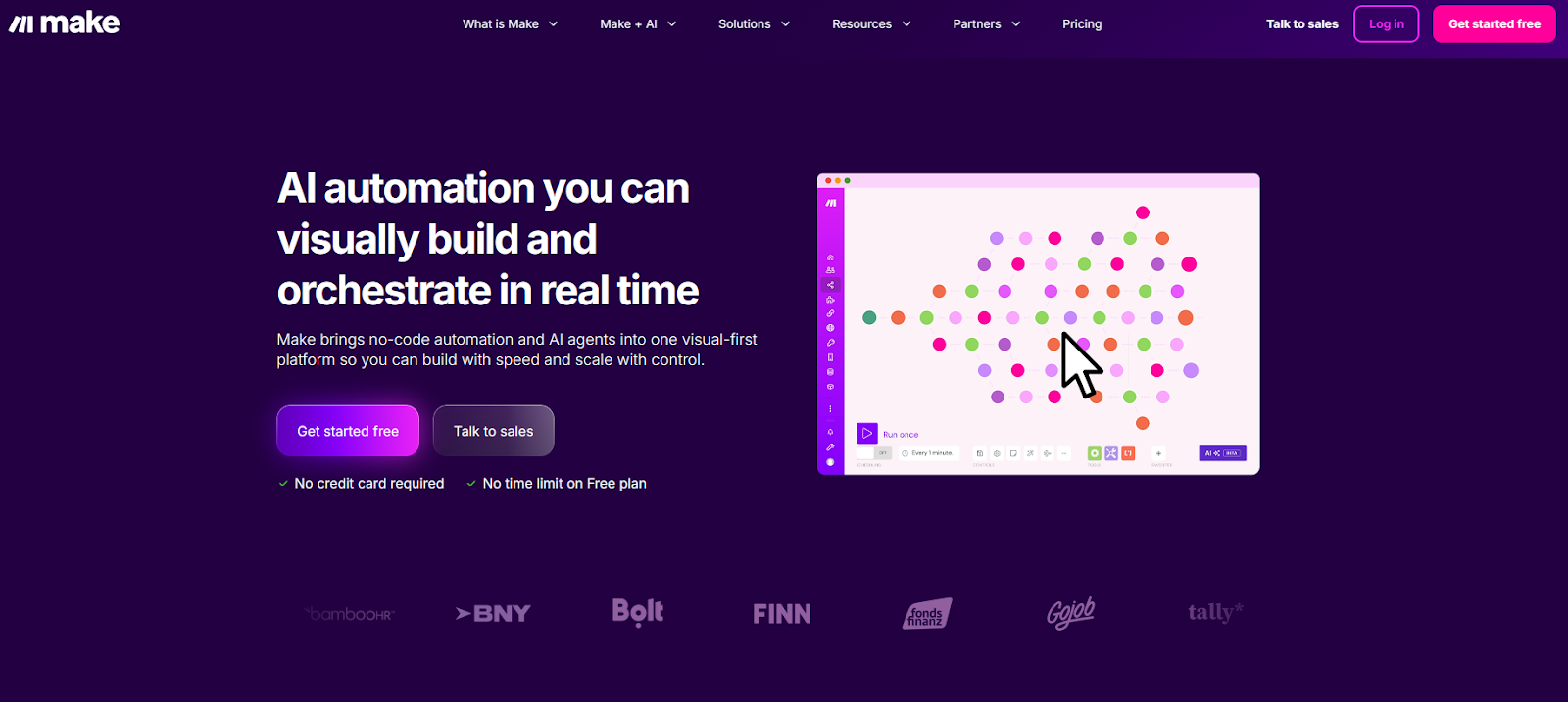 make.com ai automation software