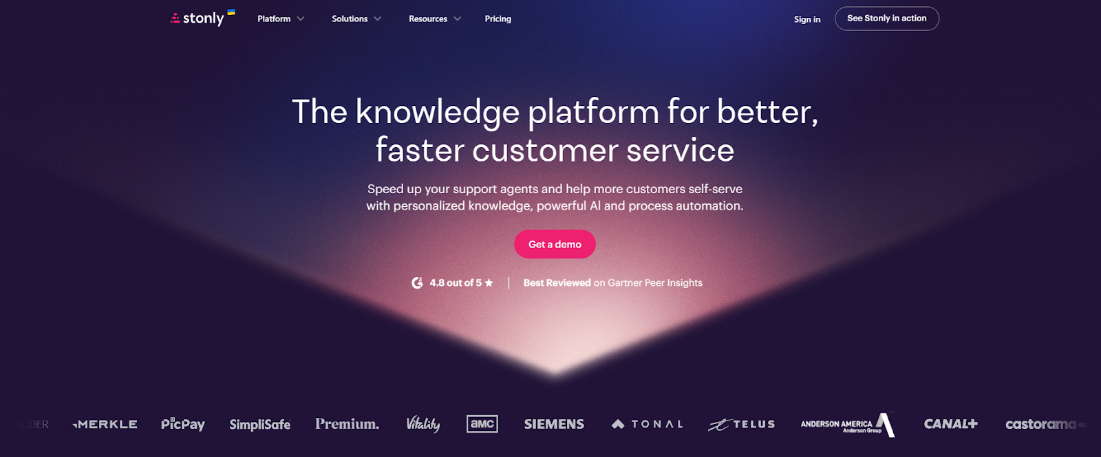 Stonly AI Knowledge Management