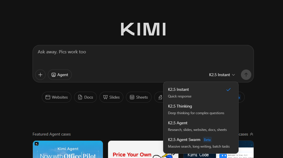 Kimi K2.5 Model Family