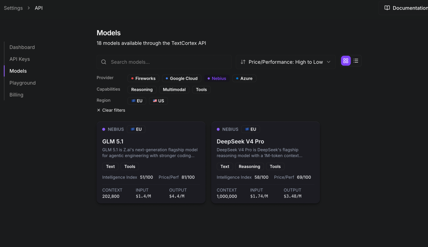 Access DeepSeek V4 as API in EU