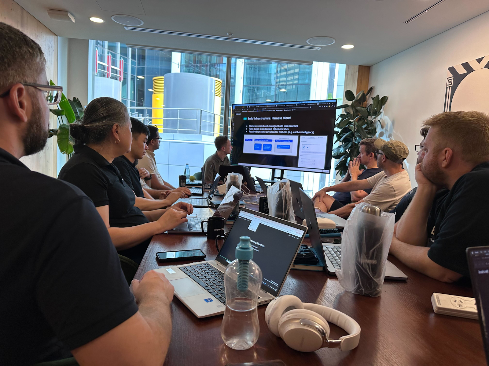 Training a small cohort in Sydney, Australia. 