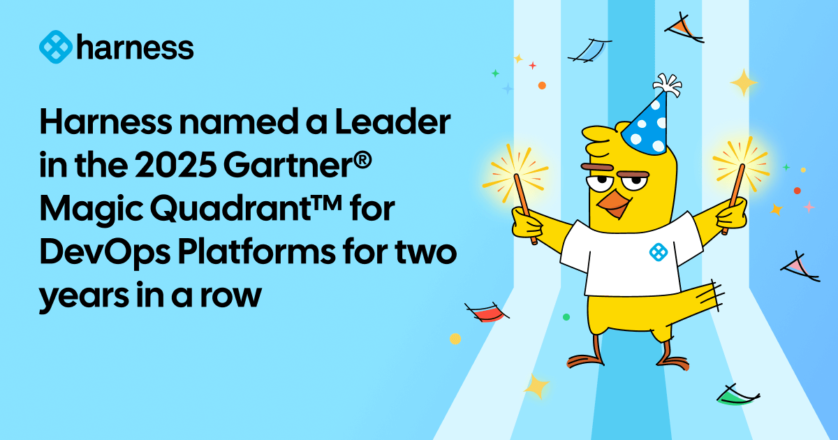 Harness recognized as a leader in 2025 Gartner Magic Quadrant