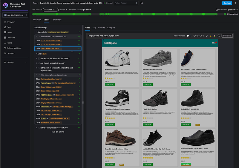 The Agent generates specific actions to execute the user’s intent.