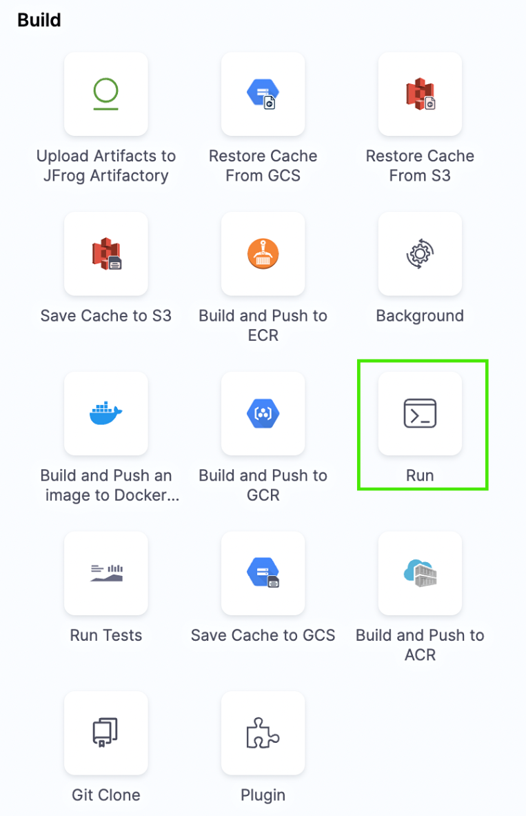 Harness build selection