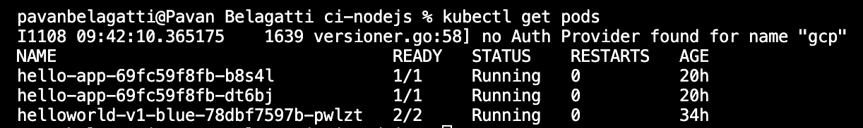 kubectl command