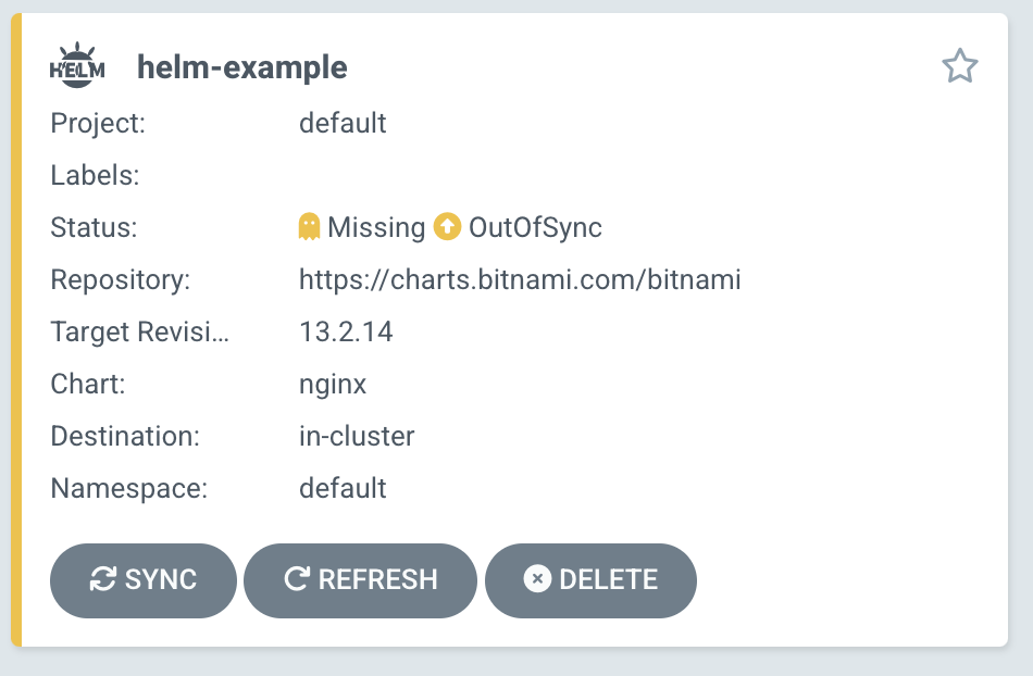 Helm Chart Argo <a href=