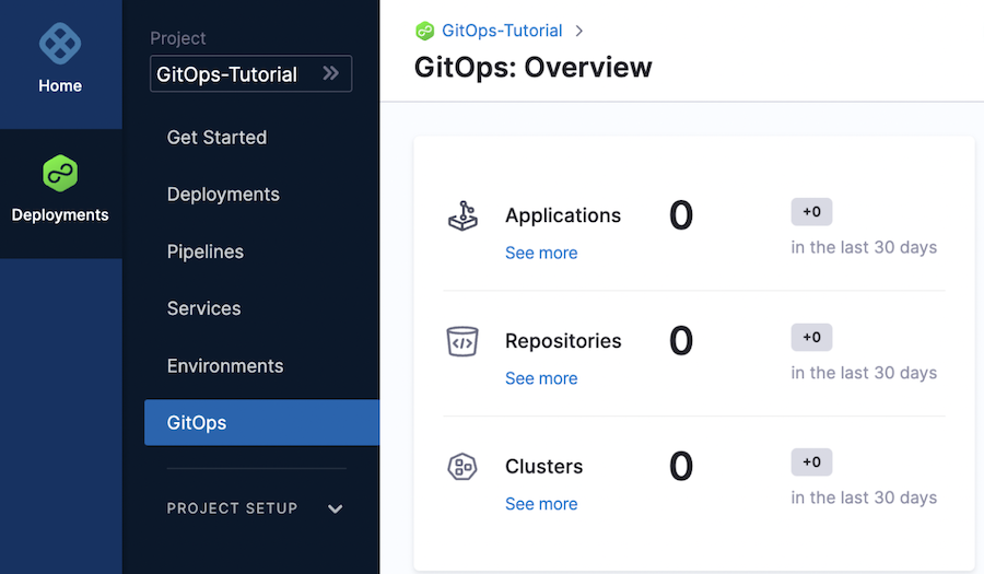 Harness GitOps UI