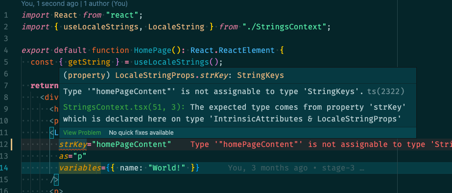 Externalizing Strings, Pt. 2 - TypeScript