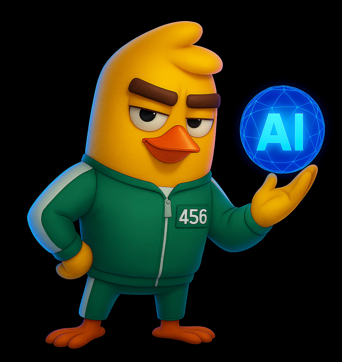 Captain Canary with Squid Game Costume