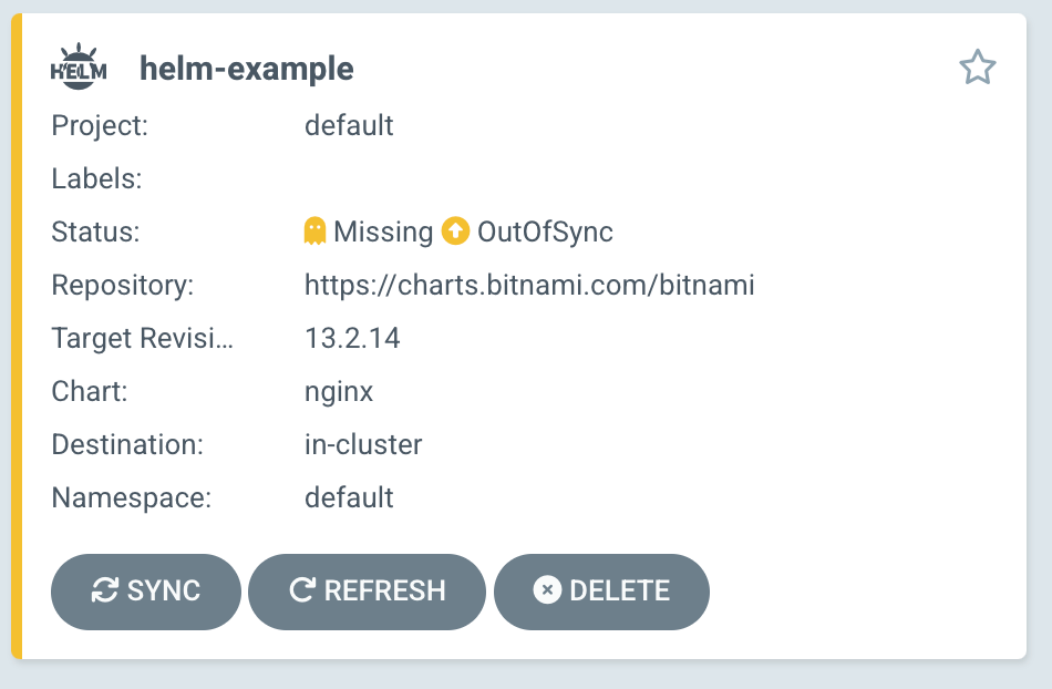 Helm Chart Argo <a href=