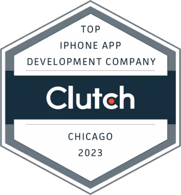 Clutch top company badge, 2023