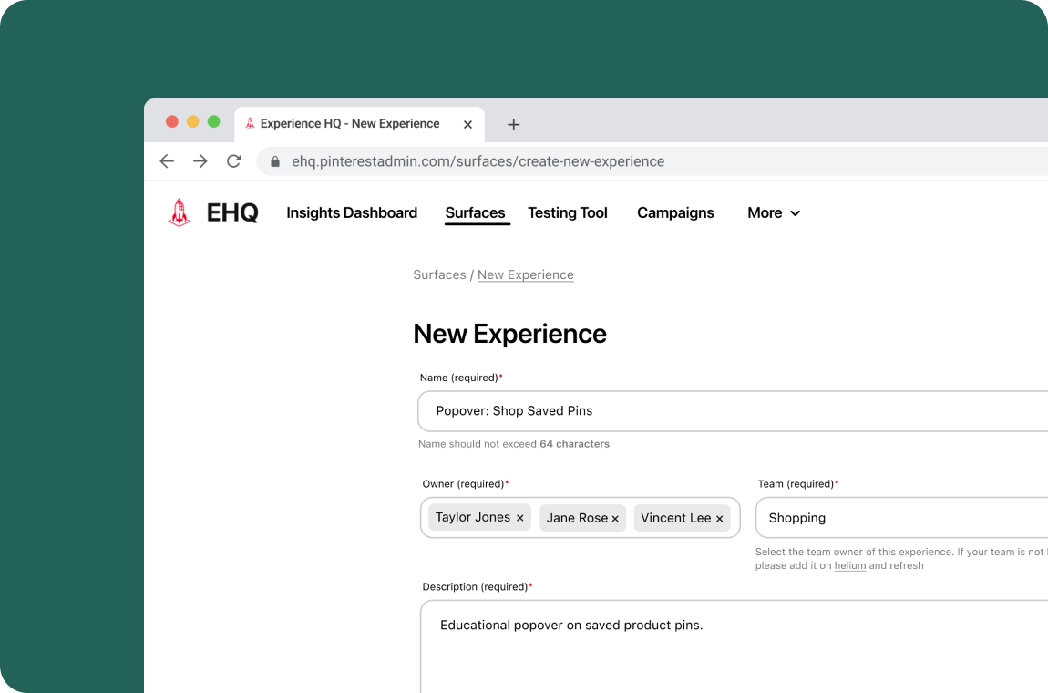Empowering teams to create onboarding and in-app guidance through simplified tooling