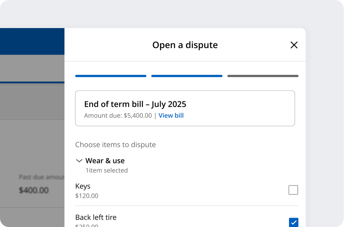 Billing disputes