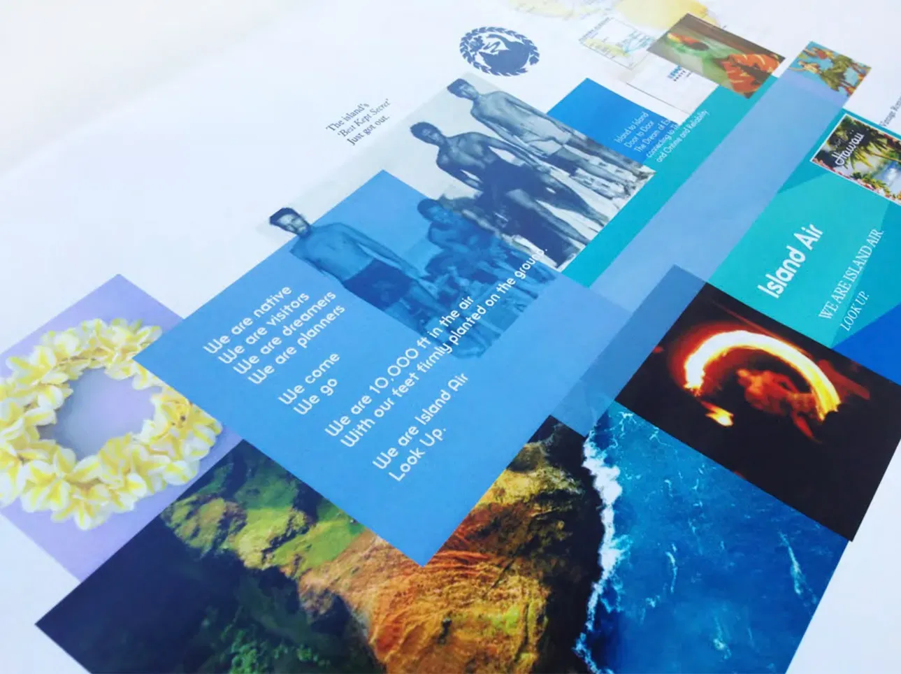 Island Air Moodboard design by Edmond Huot