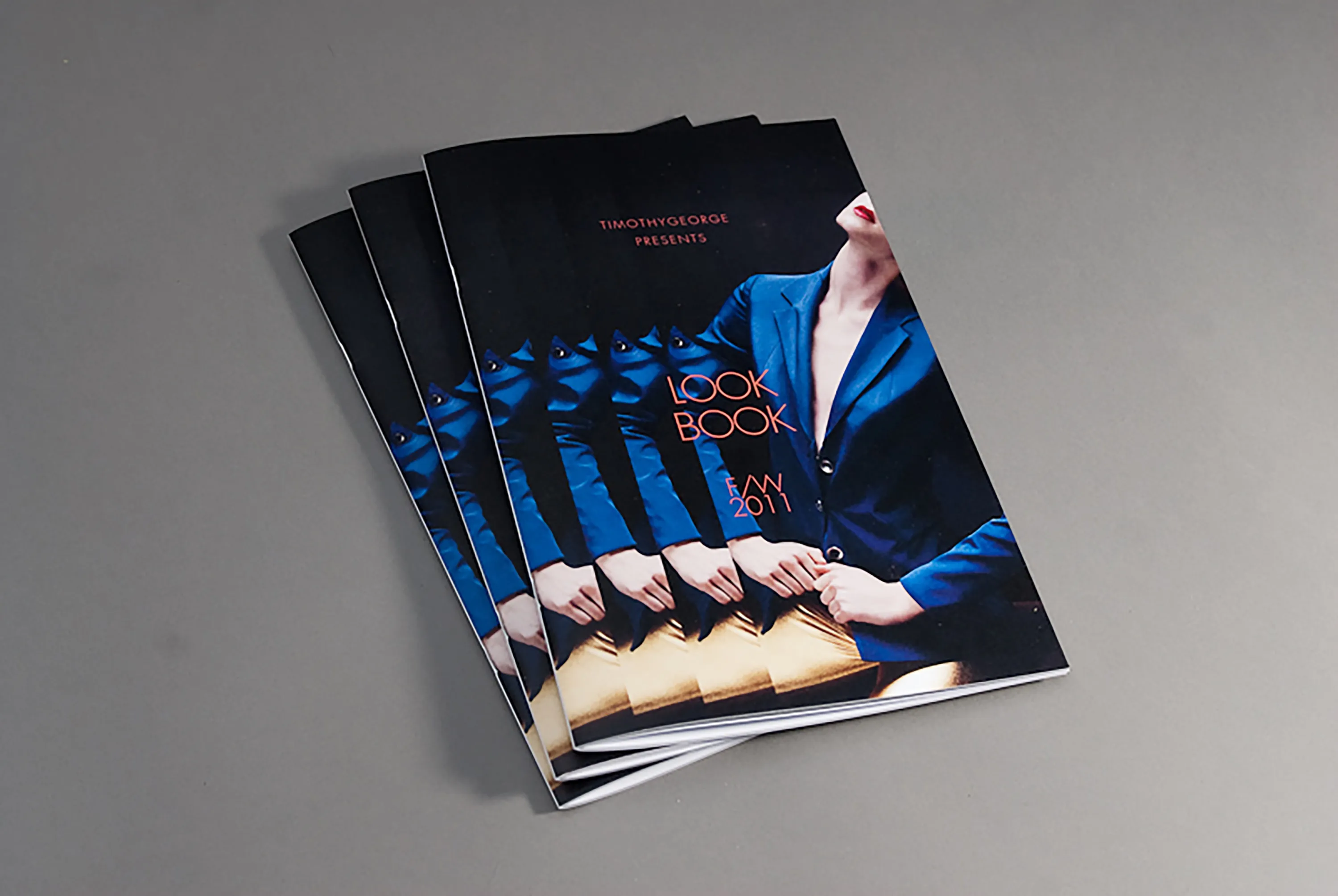 Timothy George Book covers stacked photoshoot by Edmond Huot