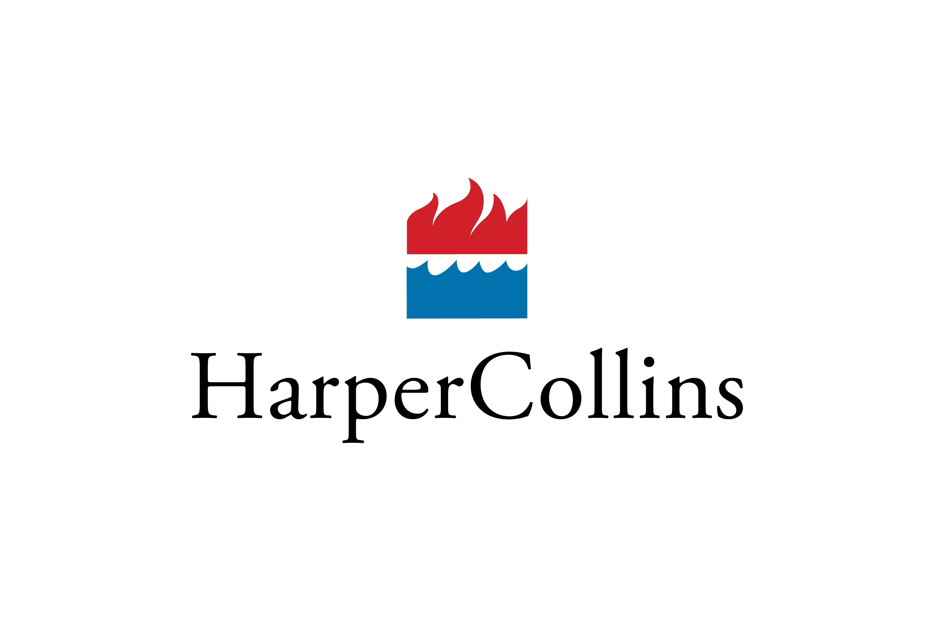 Harper Collins red and blue collins designed by by Edmond Huot