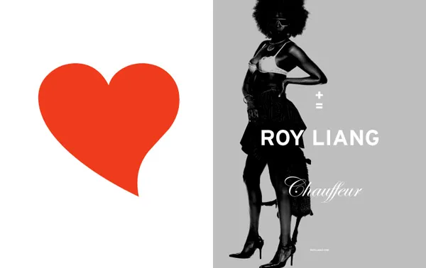 Roy Liang heart targeted advertisement design by Edmond Huot