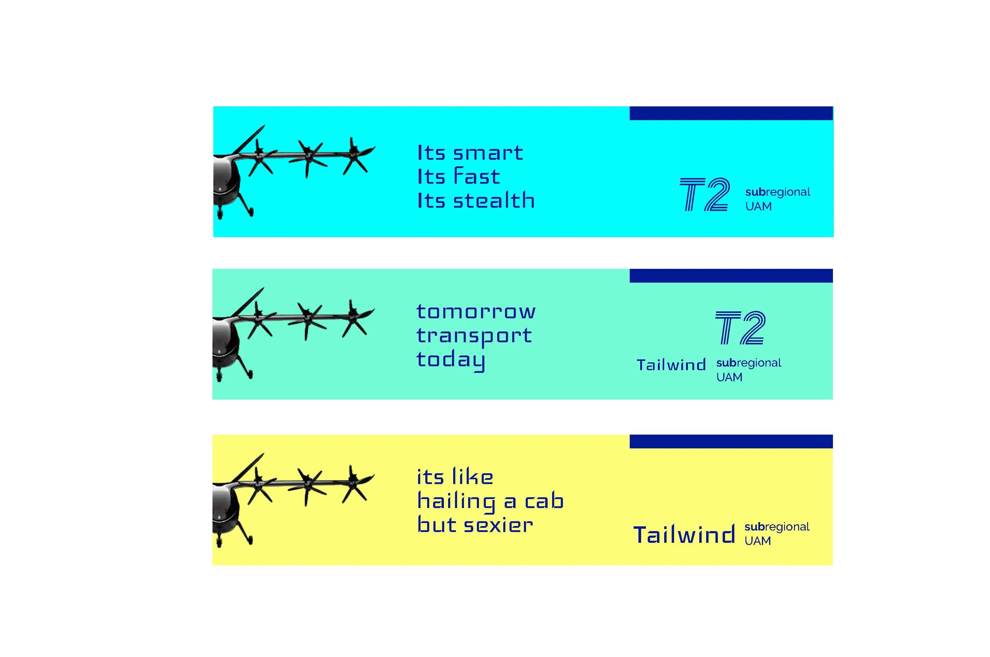 Tailwind targeted blue advertisement for social media design by Edmond Huot