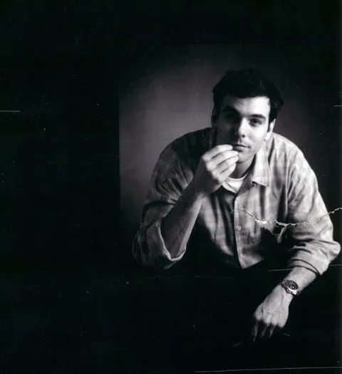 Black and white portrait