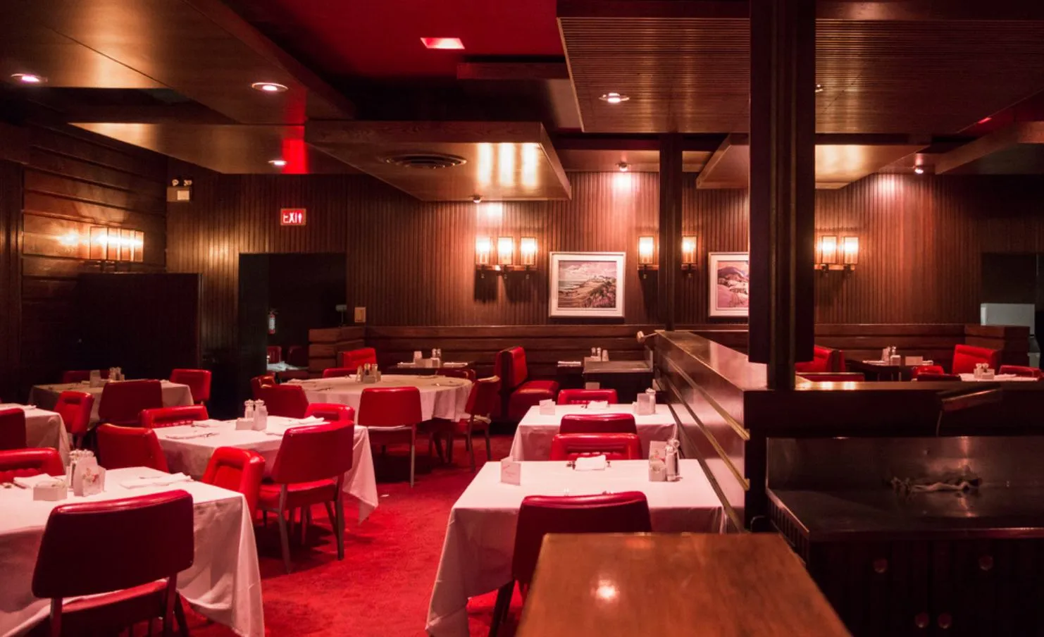 Empty restaurant
