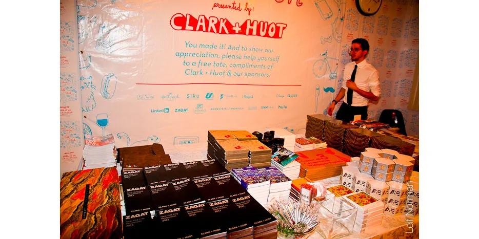 Pass it on Gift table for guess organized by Edmond Huot