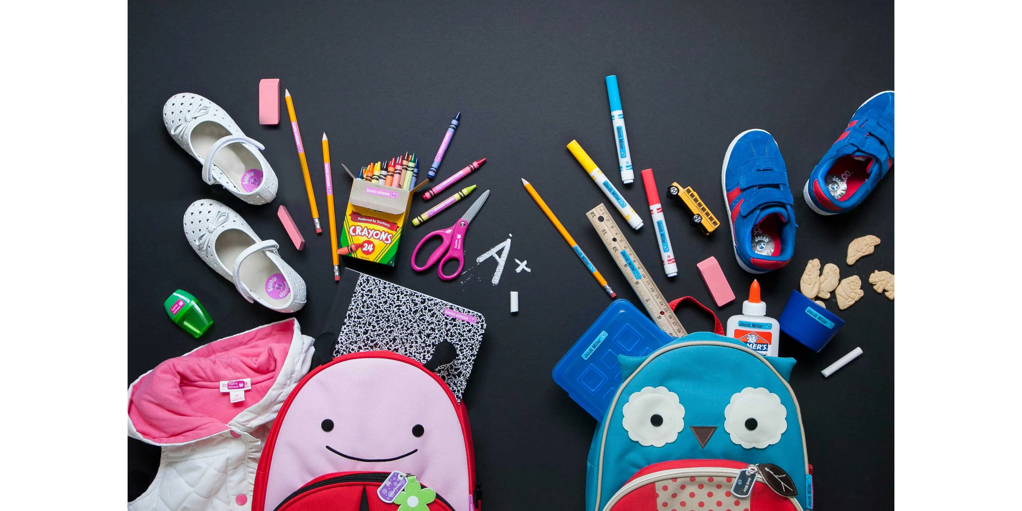 Mabel's labels school supplies for kids  curated by Edmond Huot
