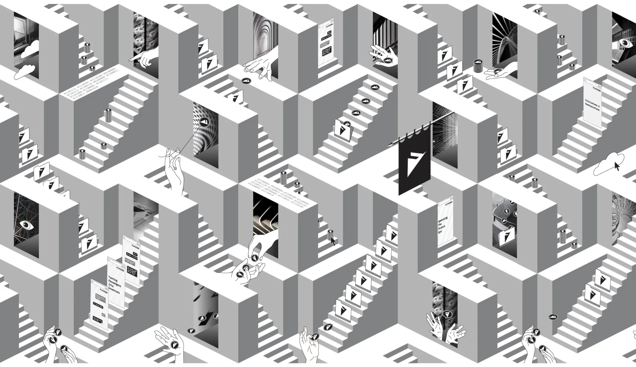 FlyCoin Concept pattern