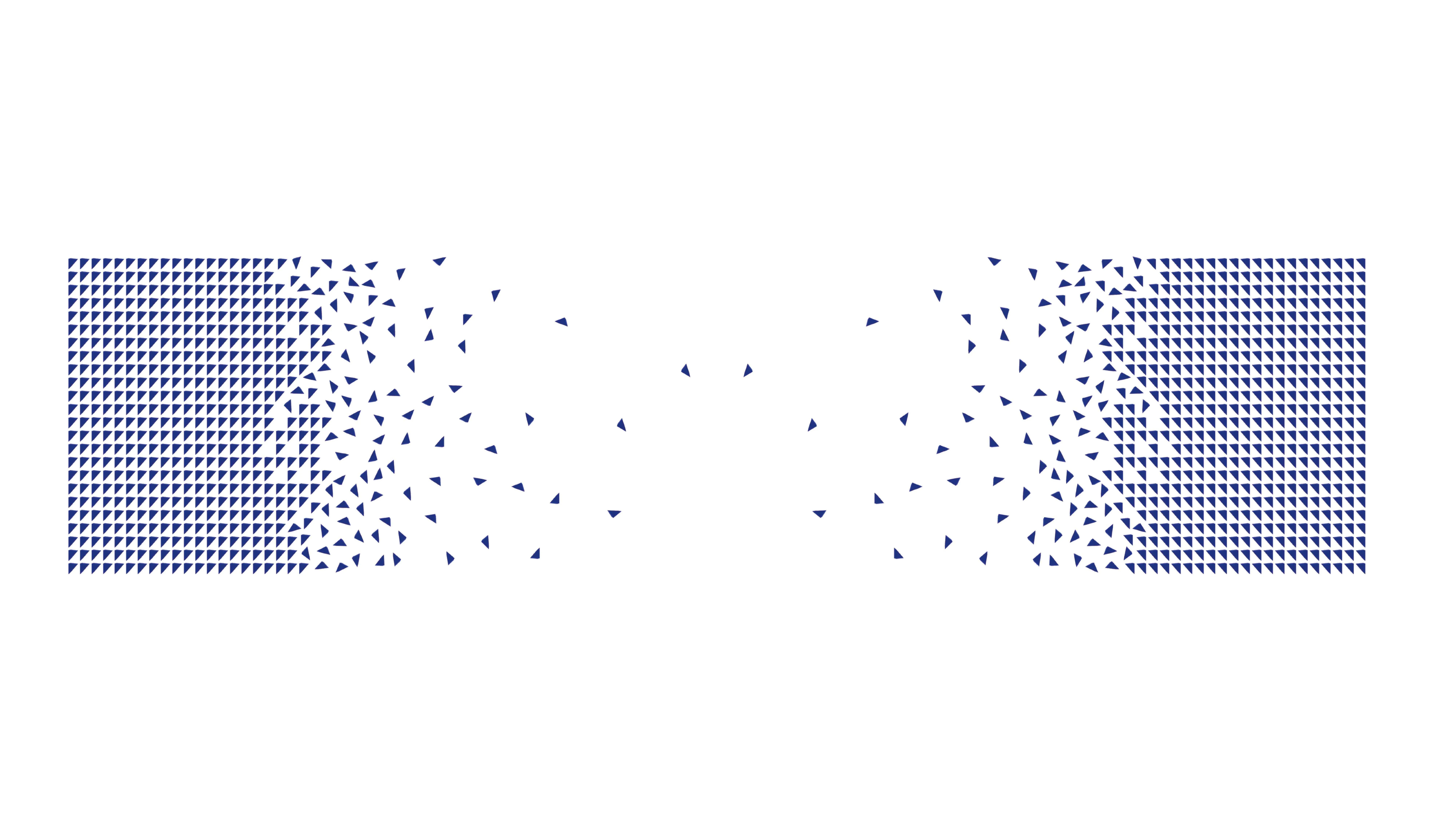 FlyCoin Token Explosion with Brand Blue Icon design by Edmond Huot