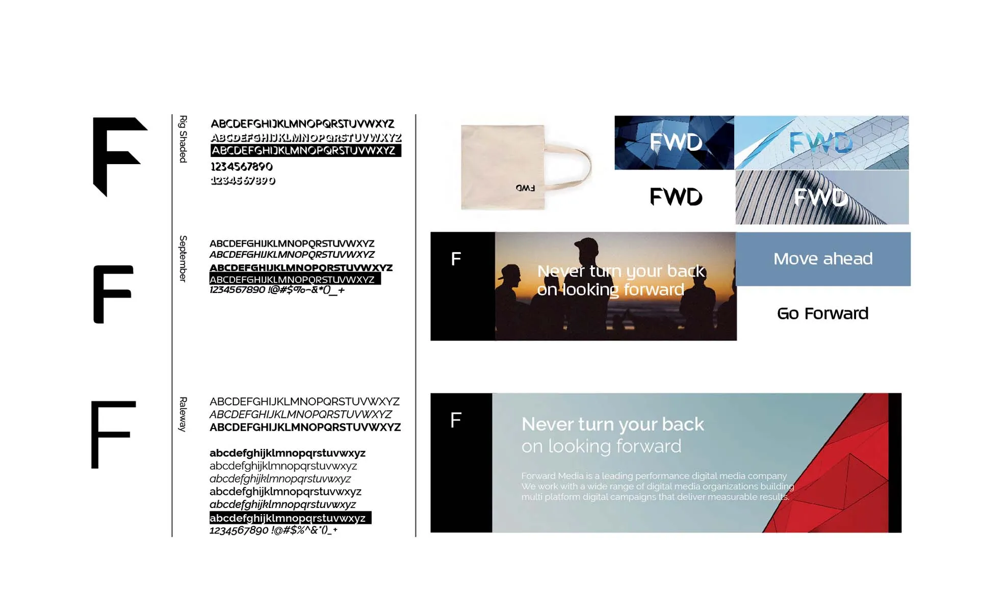 Forward Media design vocabulary design by Edmond Huot