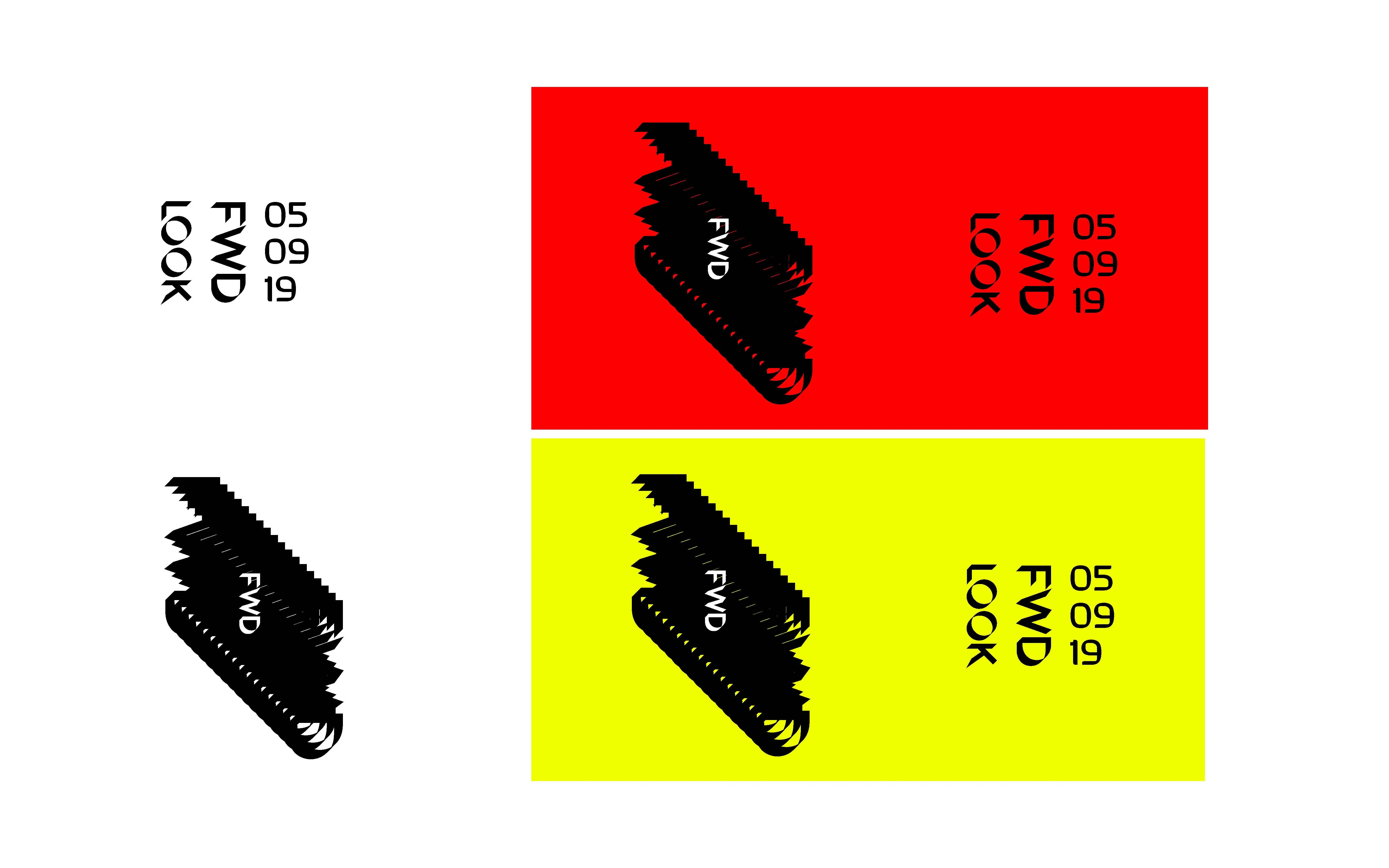 Forwad Media red and yellow ads