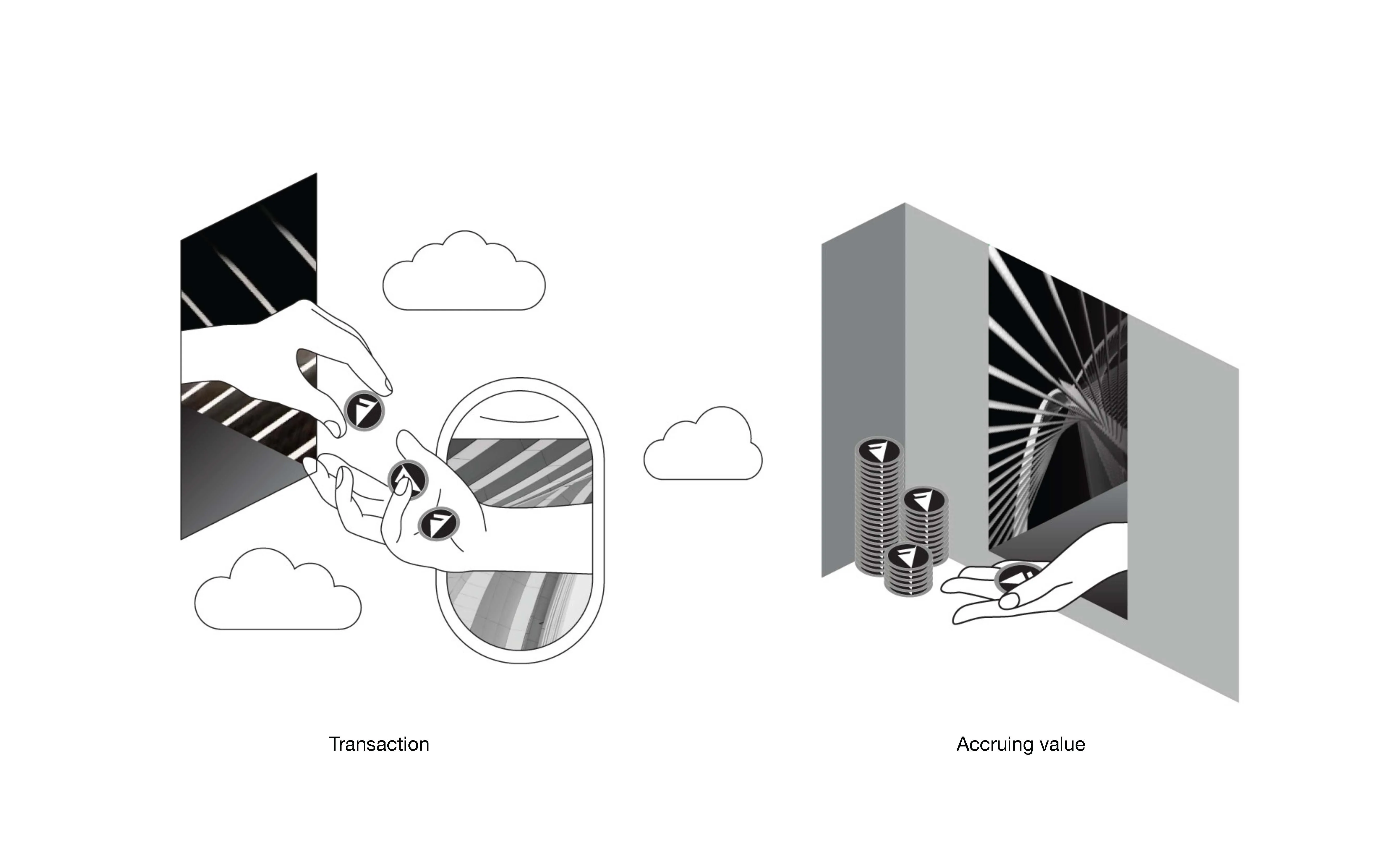 FlyCoin Concept language elements  Edmond Huot