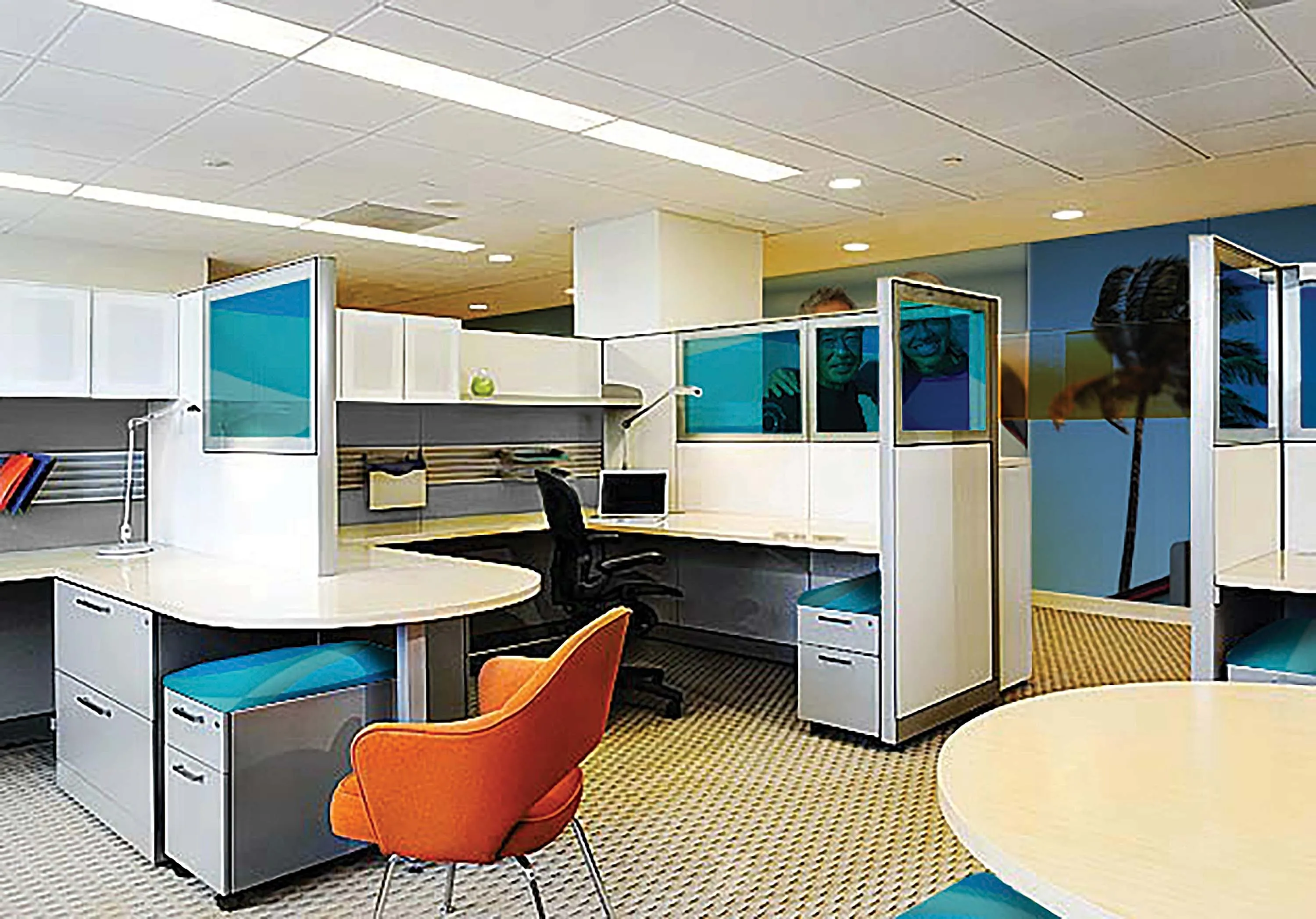 Island Air airline Lounge interior render design by Edmond Huot