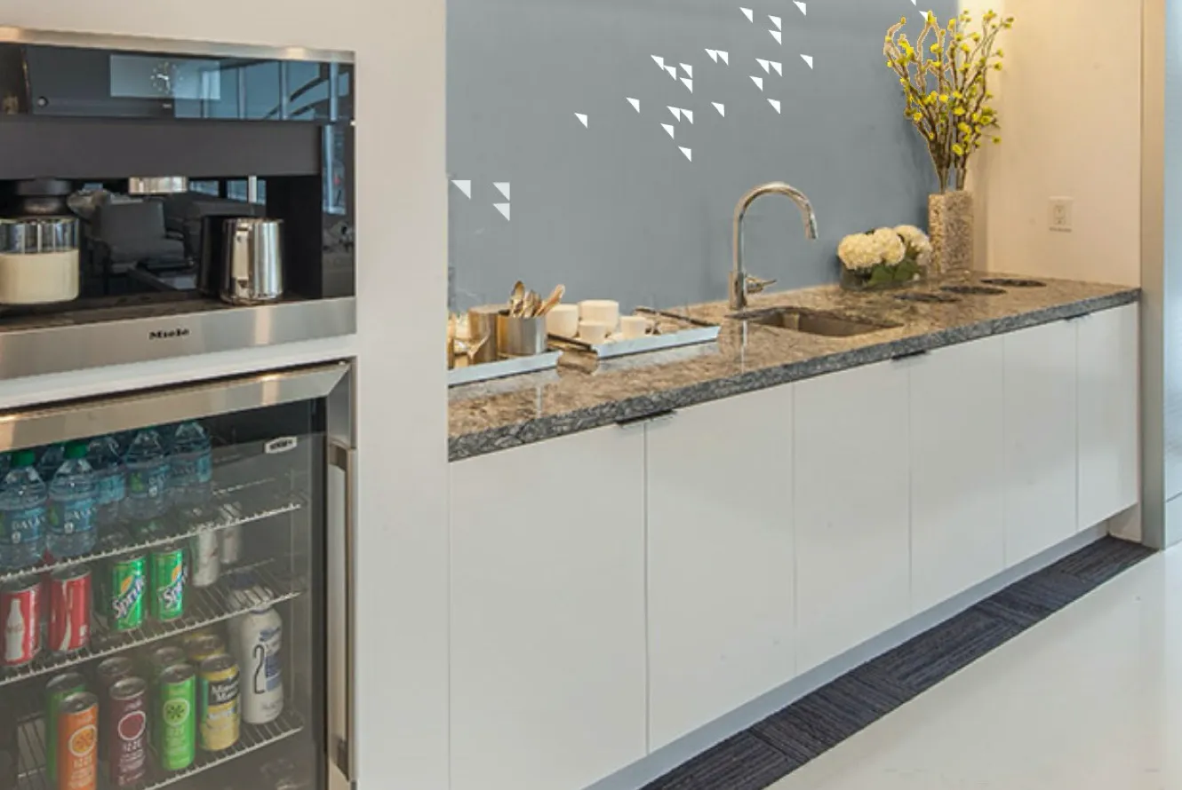 Maple Lounge's Kitchen CGI render design by Edmond Huot