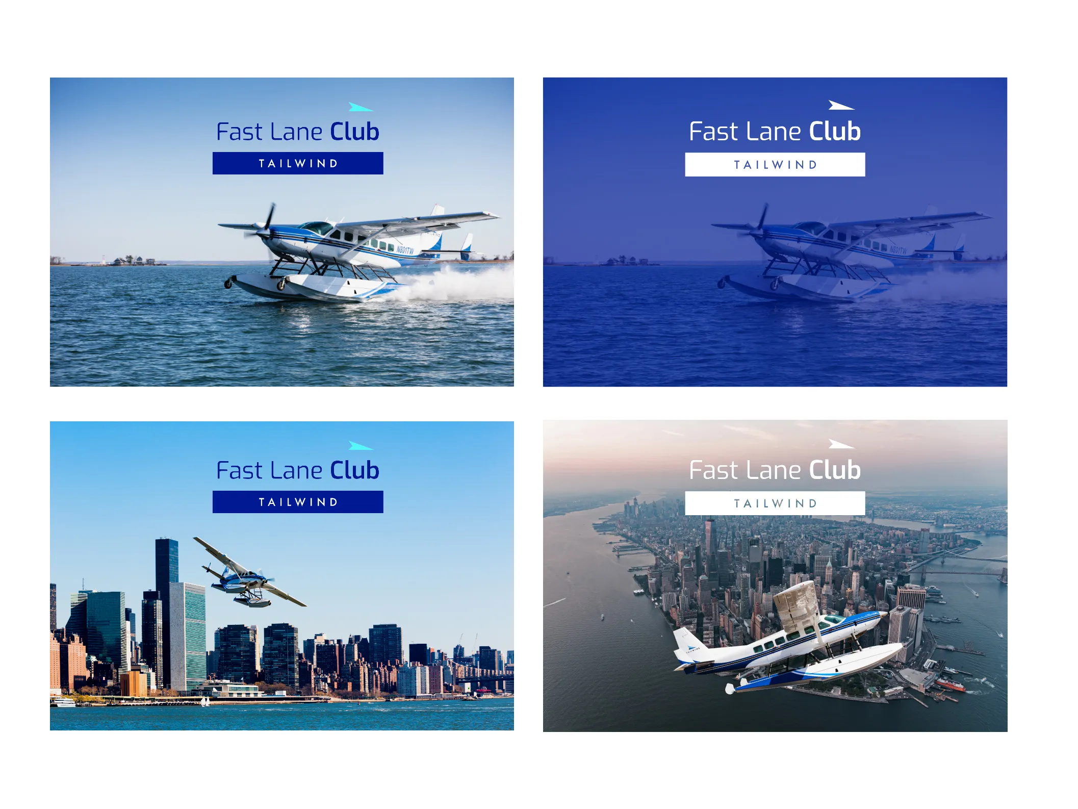 Fast Lane Club Direct marketing for targeted advertisement with logo design by Edmond Huot