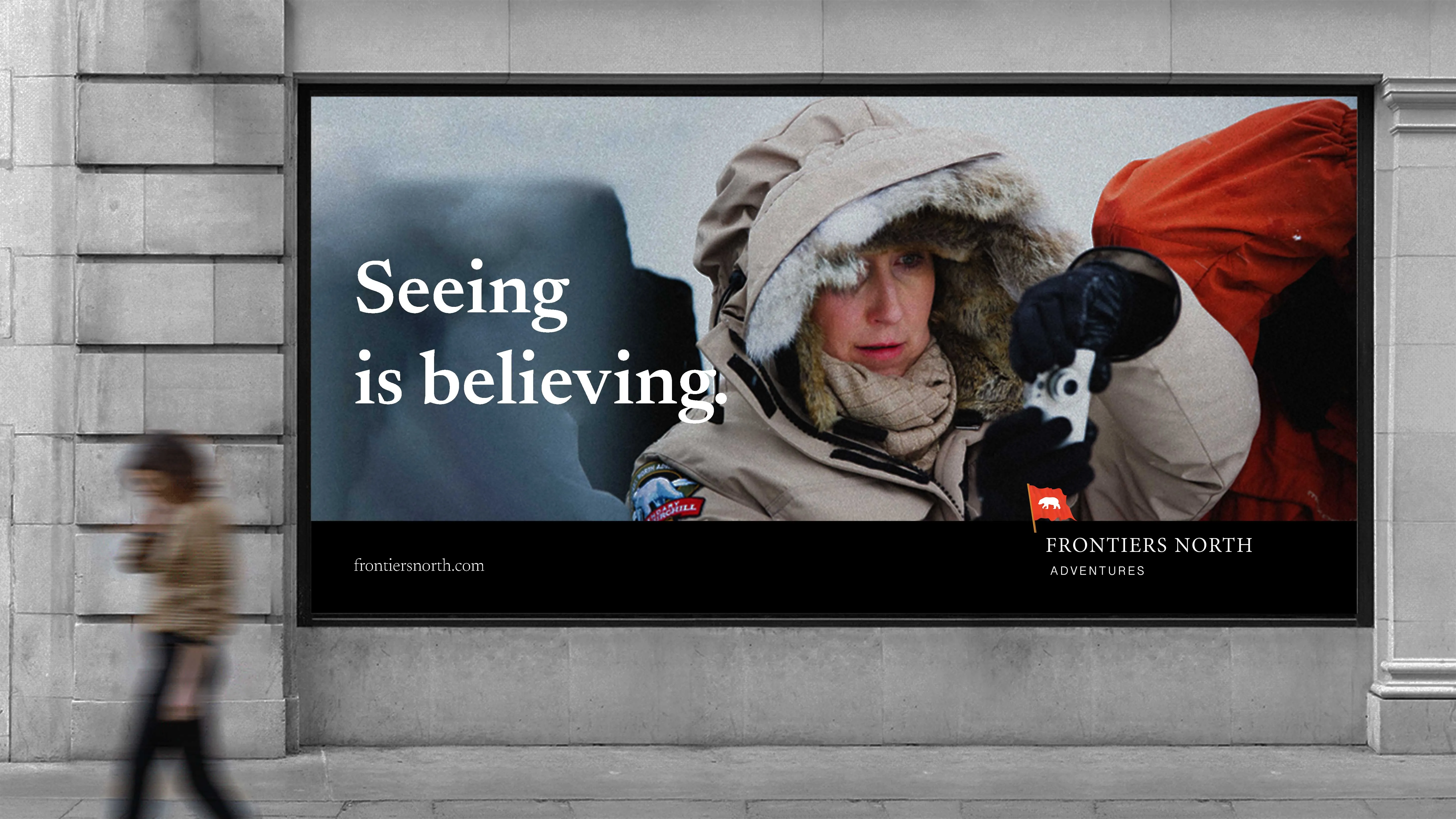 Frontier North Adventures Billboard mockup  by Edmond Huot