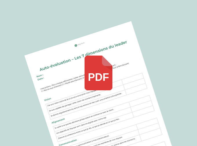 Auto-évaluation : les 7 dimensions du leadership