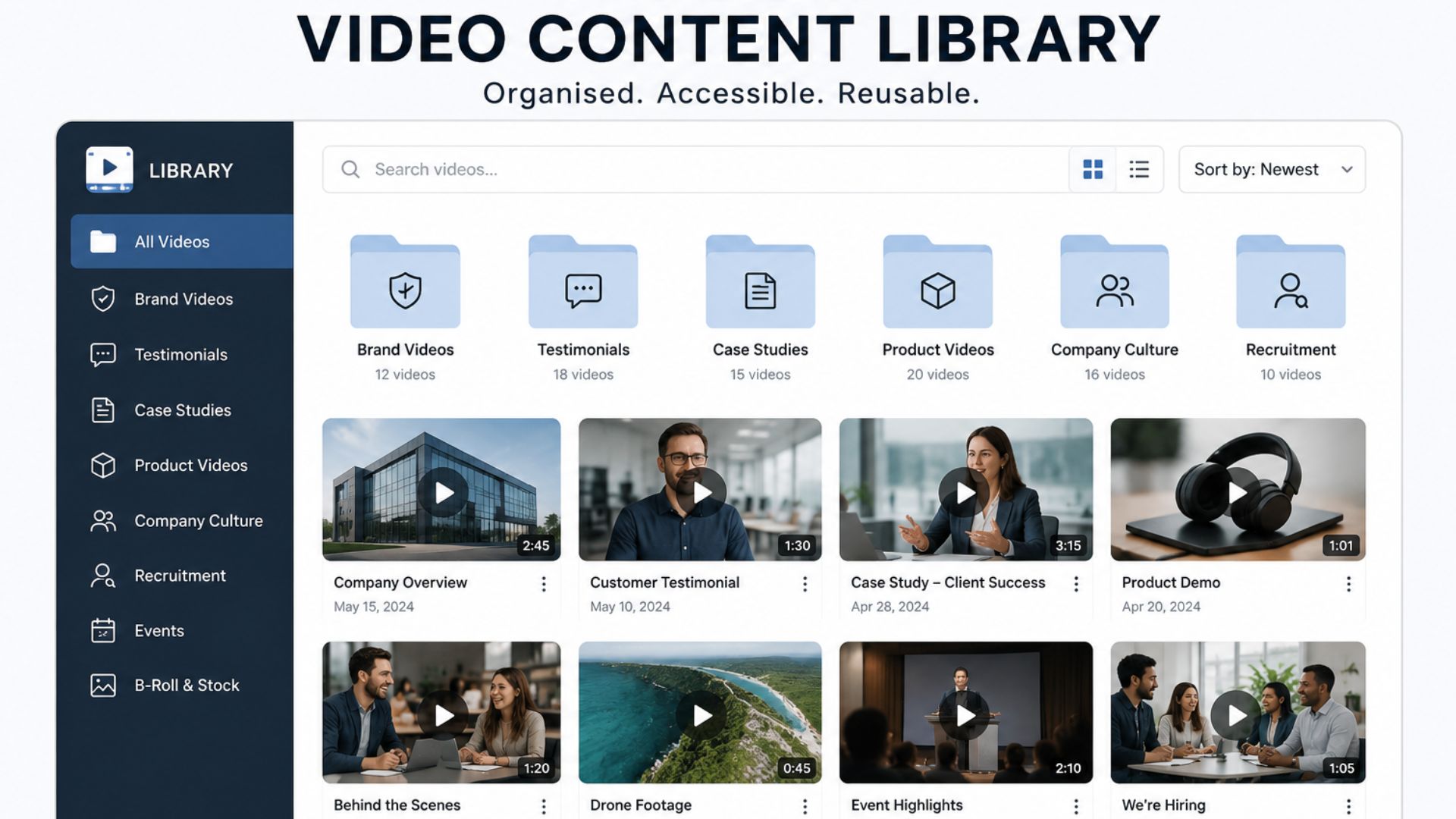 How to Build a Video Content Library Your Business Can Use for Years