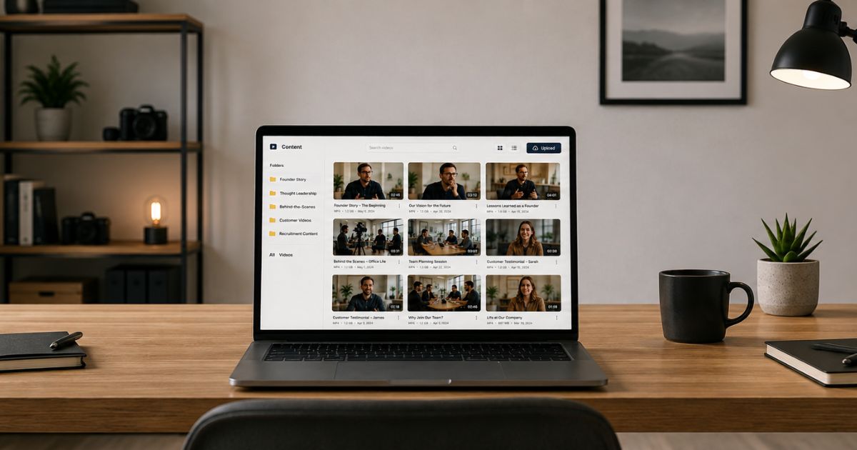 How to Build a Video Content Library Your Business Can Use for Years