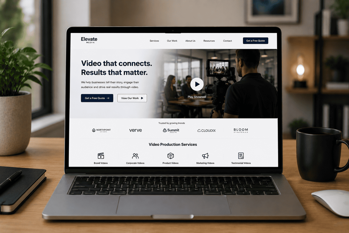 High-value website pages where businesses can use video to improve conversions
