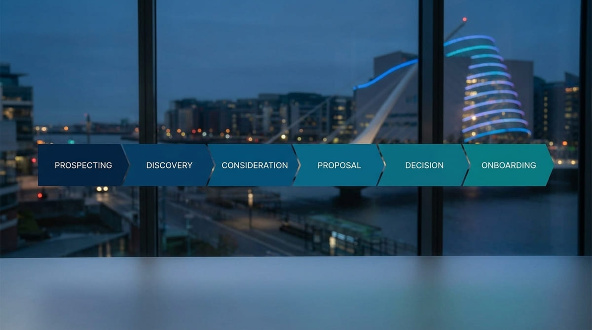 Video supporting different stages of the B2B sales journey