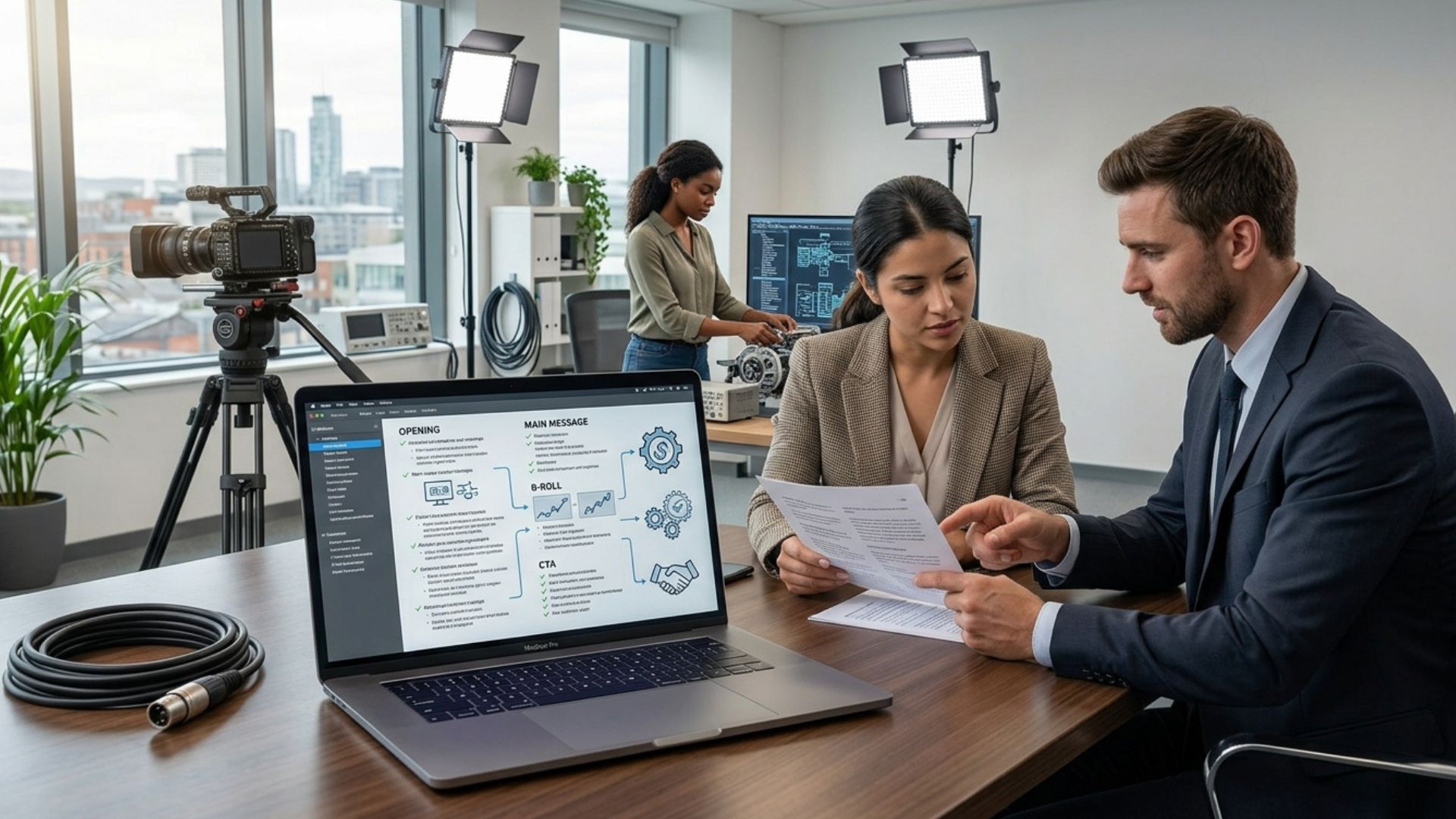 How to Write a Corporate Video Script: Structure, Examples & Tips