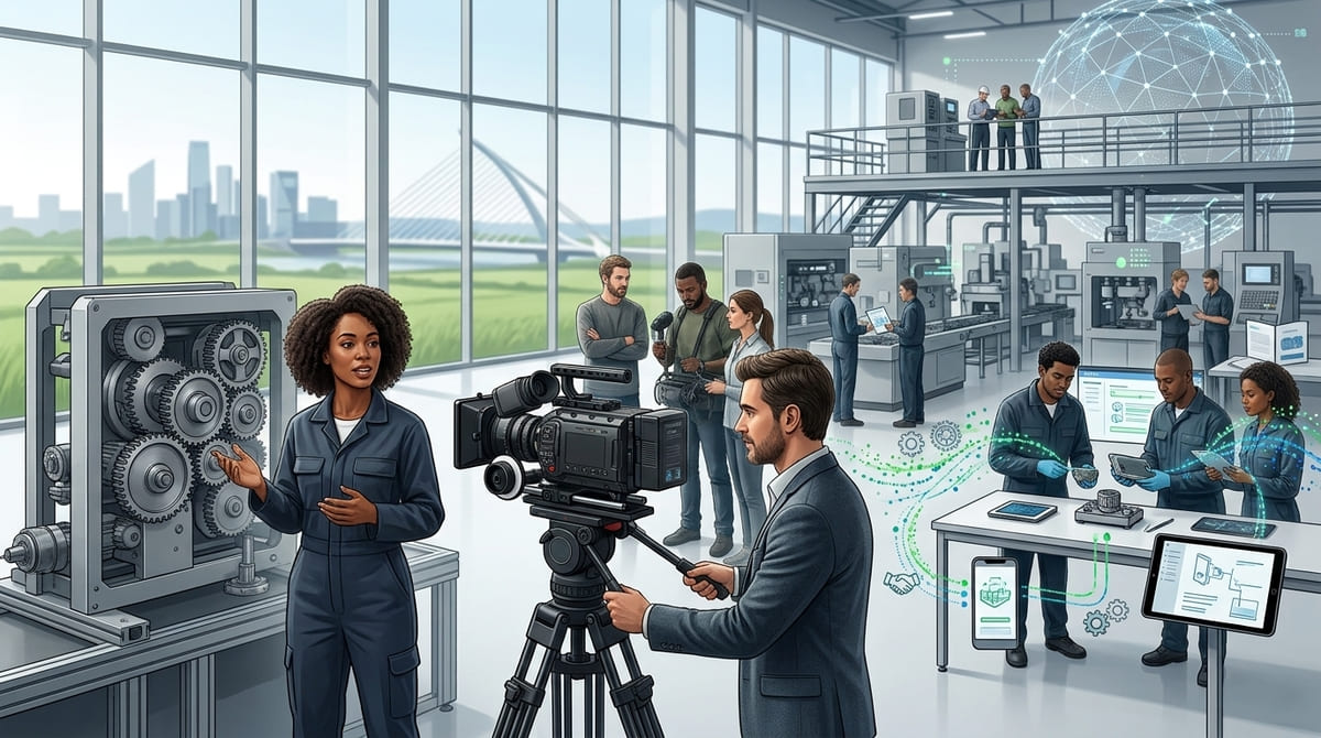 Different manufacturing and technical video production formats