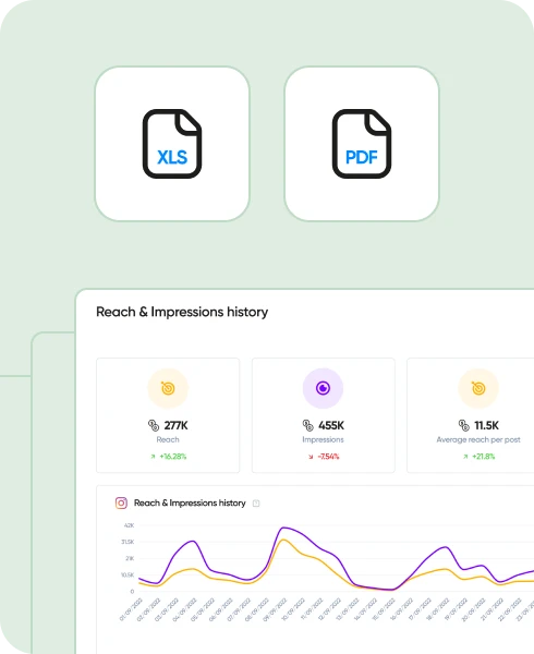 Build personalized social media reports on Iconosquare