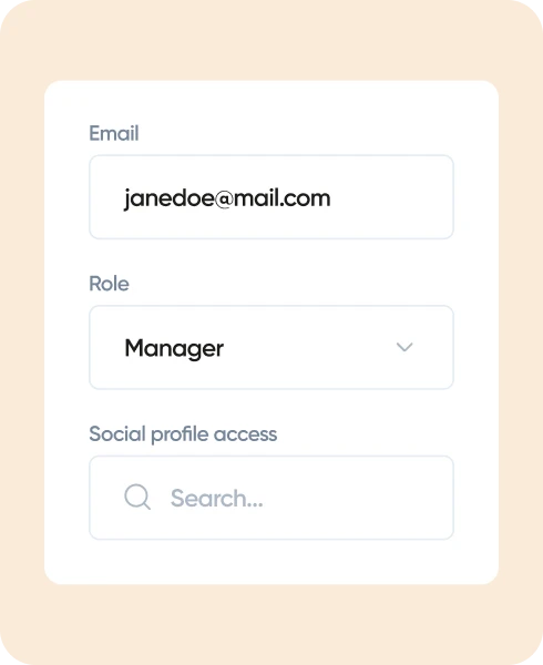 Users and roles on Iconosquare