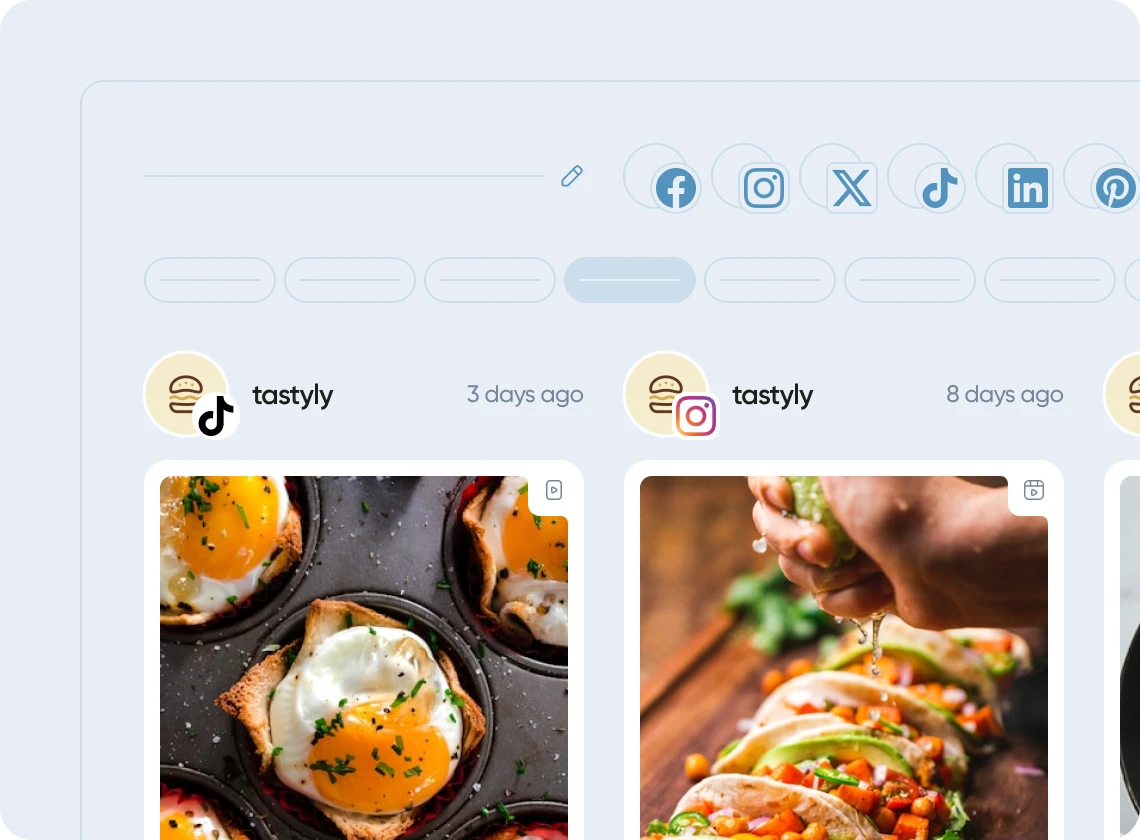 Iconosquare social media centralized dashboard for food & beverage brands