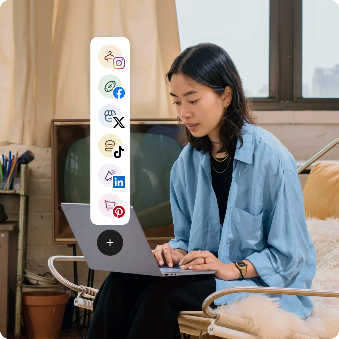 Intuitive use of Iconosquare