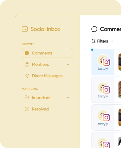 Manage your social inbox on Iconosquare